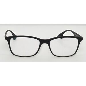 Ray-Ban Rb7047 5196 Matte Black Rectangle Eyeglasses Frames 54-17-140 Case